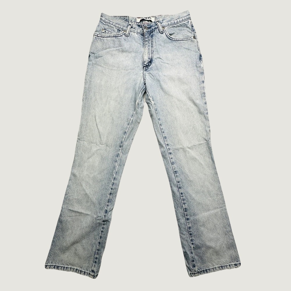Mavi Jeans Womens 28 Light Blue Kate Bootcut Low Rise Zip Fly 100% Cotton Denim